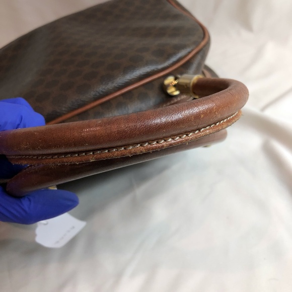 Celien Brown Macadam Handbag Sku#84024 - Picture 10 of 10